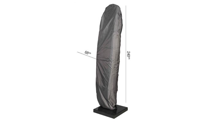 Free Arm Parasol AeroCover H240 x D68cm-18-C-7971