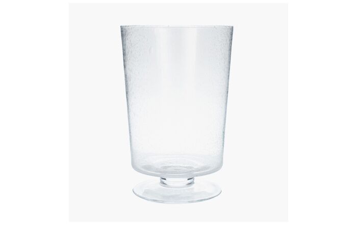 Pacific Lifestyle Clear Bubble Glass Leon Vase Small-70-564S