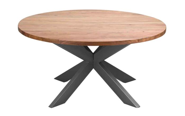 Hill Interiors Live Edge Collection Round Dining Table-20396