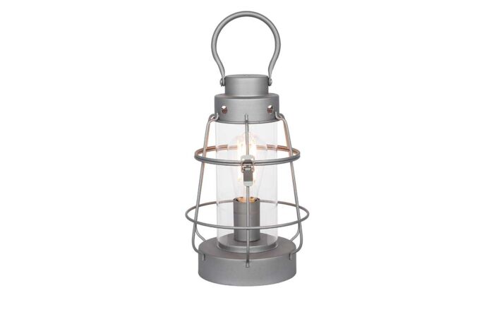 Pacific&#x20;Lifestyle&#x20;Filey&#x20;Grey&#x20;Metal&#x20;&amp;&#x20;Clear&#x20;Glass&#x20;Oil&#x20;Lantern&#x20;Table&#x20;Lamp-30-796-C&#x20;1
