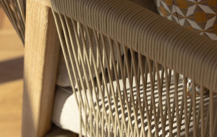 Maze Martinique 3 Seat Outdoor Sofa Set with Nest Tables