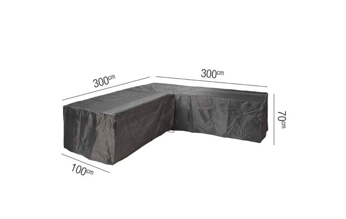 Lounge Set AeroCover L-Shape L300 x L300 x D100 x H70cm-18-C-7943
