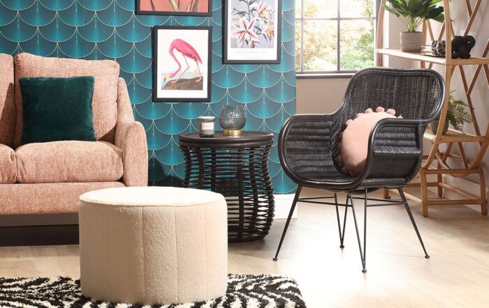 Desser Porto Occasional Chair Black-73091
