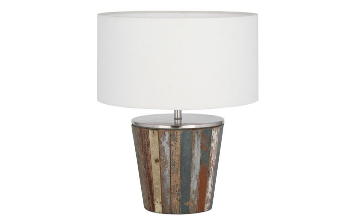 Pacific Lifestyle Kerala Distressed Wood Table Lamp-30-022-C