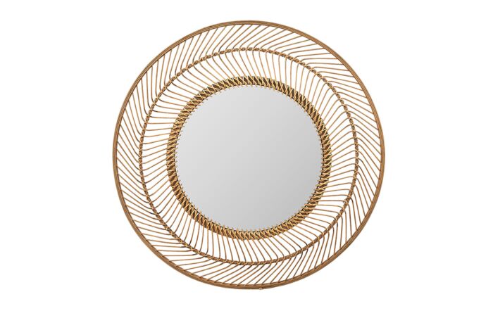 Pacific Lifestyle Bamboo Round Wall Mirror Small-73-119-S