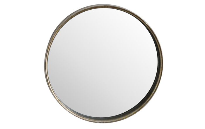 Hill Interiors Bronze Narrow Edged Wall Mirror-19733