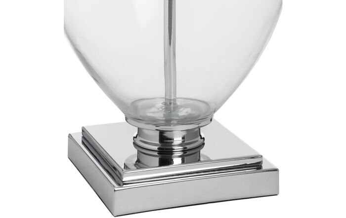 Hill Interiors Perugia Glass Table Lamp-17596