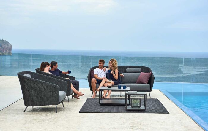 Cane-Line Mega Lounge Set-55102LGAITG/54102LG