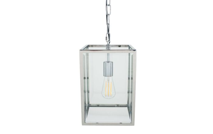 Pacific Lifestyle Llewellyn Silver Metal and Glass Pendant-35-308
