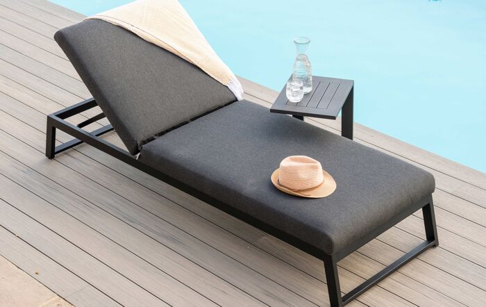 Maze&#x20;Outdoor&#x20;Fabric&#x20;Allure&#x20;Sunlounger&#x20;-&#x20;Charcoal-FB-ALU-SL-ST&#x20;1