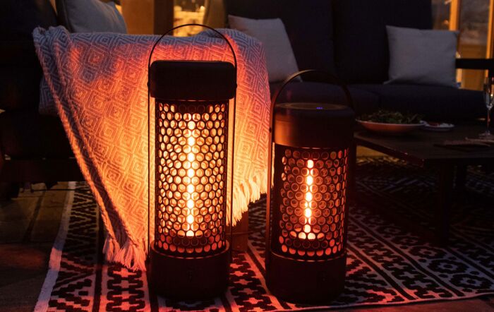 Maze Luna Medium Portable Electric Patio Heater - 800W-HT-LUN-800-POR-M-1
