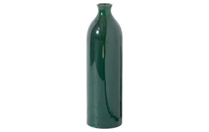Hill Interiors Garda Emerald Glazed Gisela Vase-21762