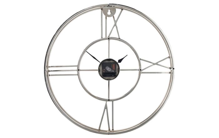 Pacific Lifestyle Soft Grey Metal Round Wall Clock-75-213