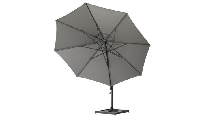 4 Seasons Outdoor Siesta 3.5m Round Charcoal Parasol -125kg Siesta Granite Grey Base -08462Base