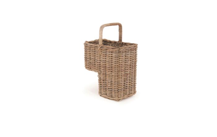 Pacific Lifestyle Bali Grey Kubu Stair Basket-44-381-G