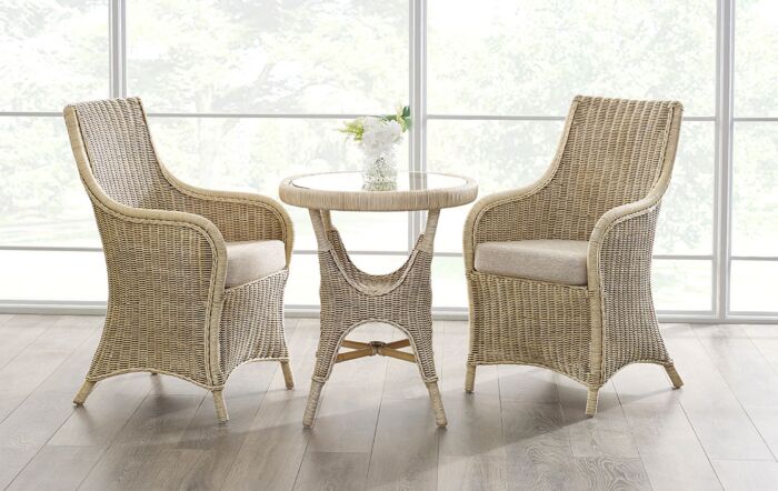 Cane Industries Amalfi Cane Bistro Set-AmalBist01