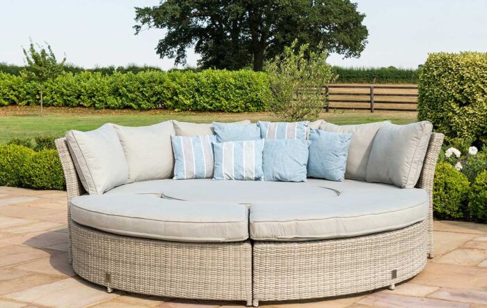 Maze Oxford Rattan Lifestyle Sofa Suite with Rising Table-OXF-207052