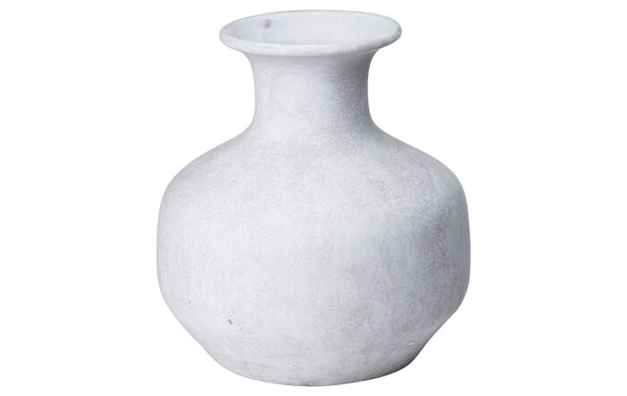 Hill Interiors Darcy Squat Stone Vase-21350
