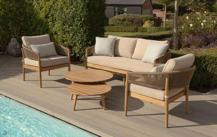 Maze Porto 2 Seat Sofa Lounge Set-PORTO-2SLS-SS