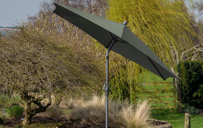 Pacific Lifestyle 2.5m Round Parasol - Olive-18-118-OL