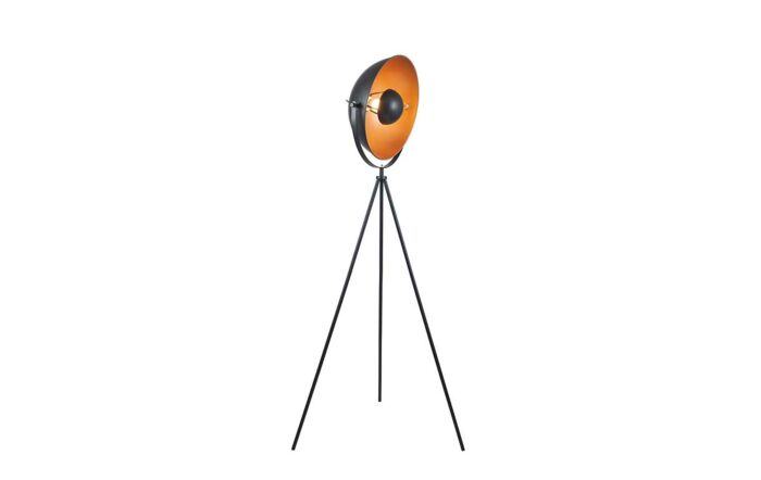 Pacific Lifestyle Sona Black and Copper Diffused Tripod Floor Lamp-32-118-C