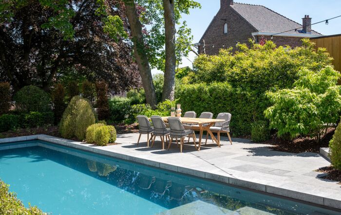 4&#x20;Seasons&#x20;Outdoor&#x20;Ancora&#x20;Six&#x20;Seat&#x20;Teak&#x20;Garden&#x20;Dining&#x20;Set-213842&#x2F;91147&#x20;1