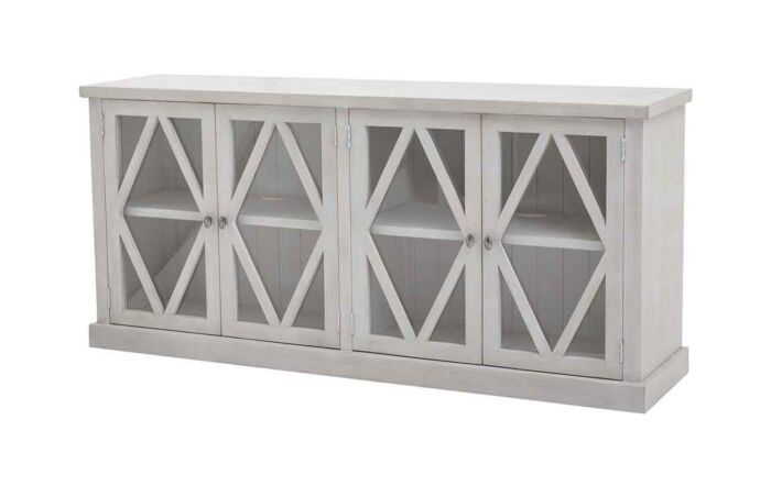 Hill Interiors Stamford Plank Four Door Sideboard-22920