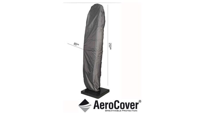 Free Arm Parasol AeroCover H250 x D85cm-18-C-7972