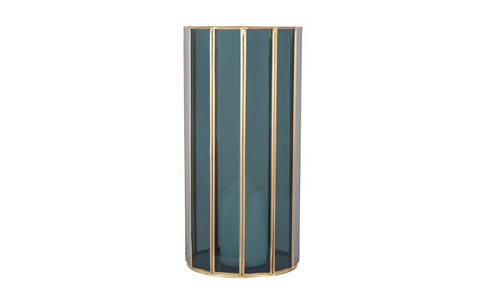 Pacific&#x20;Lifestyle&#x20;Smoked&#x20;Glass&#x20;and&#x20;Brass&#x20;Metal&#x20;Medium&#x20;Round&#x20;Hurricane-70-618-M&#x20;1
