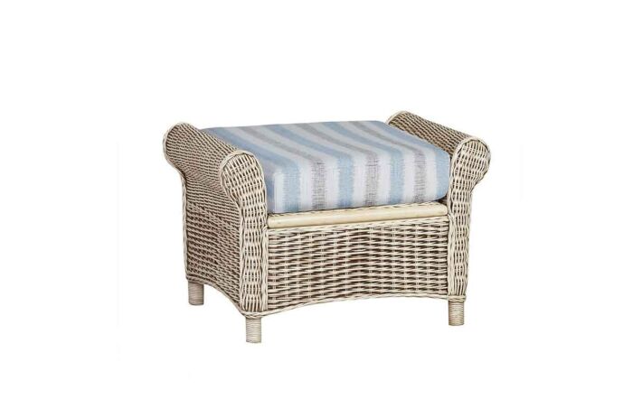 Cane Industries Sarrola Upholstered Footstool with Storage-SarrolaFootstool