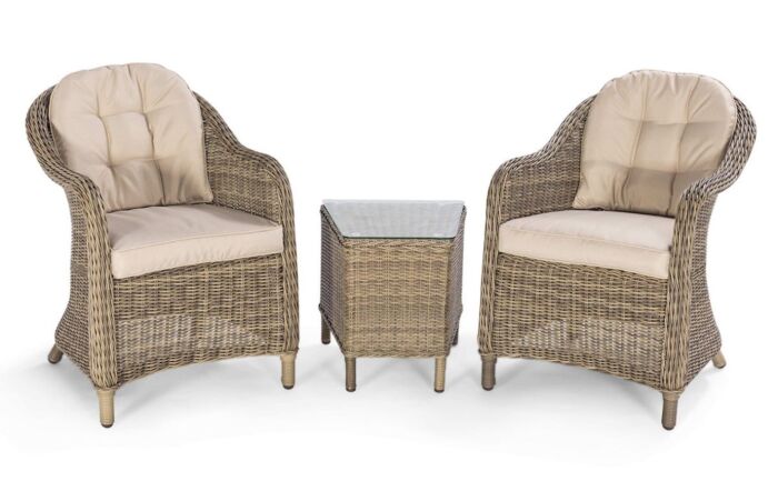 Maze Winchester Rattan Garden Bistro Table Set-WIN-204014