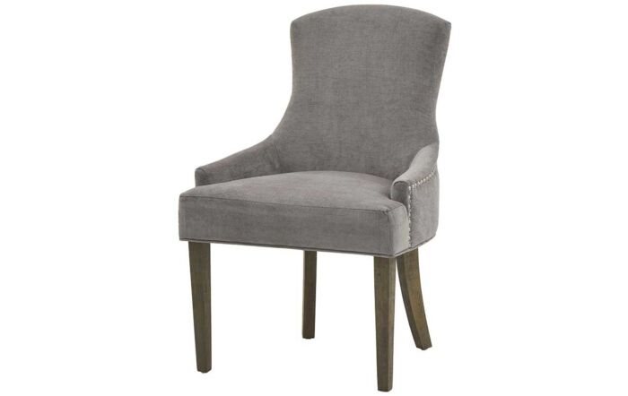 Hill Interiors Brockham Ashen Dining Chair-22987