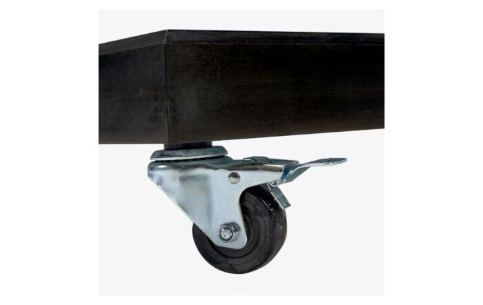 Pacific Lifestyle Voyager T1 3m Round Luna Grey Free Arm Parasol With 90kg Wheeled Base-18-303-LU & 18-125
