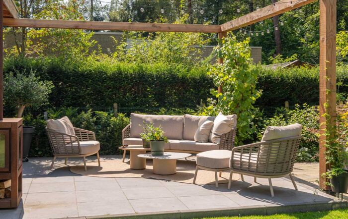 4 Seasons Outdoor Puglia Garden Lounge Set-91630/91631/91632