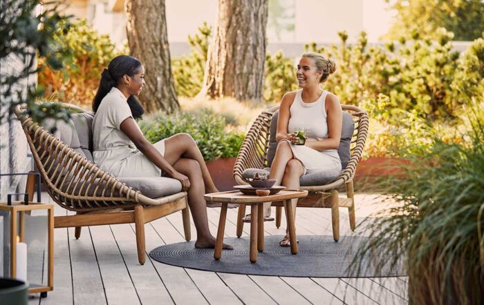 Cane-Line Strington Lounge Set-55020UAITTT/54020UAITTT/50004T