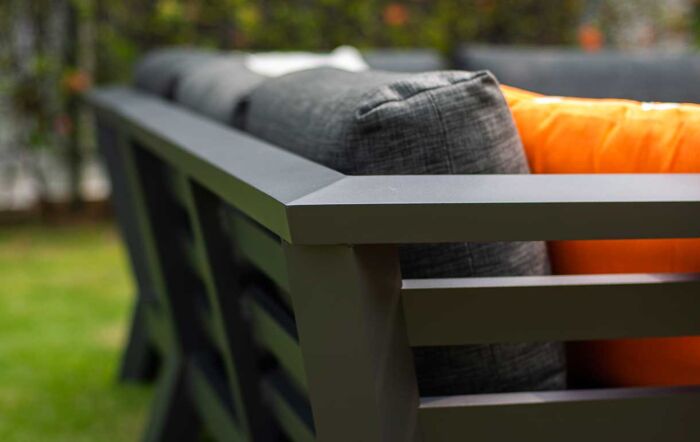 4 Seasons Outdoor Meteoro Small Garden Corner Sofa Set-24Met1