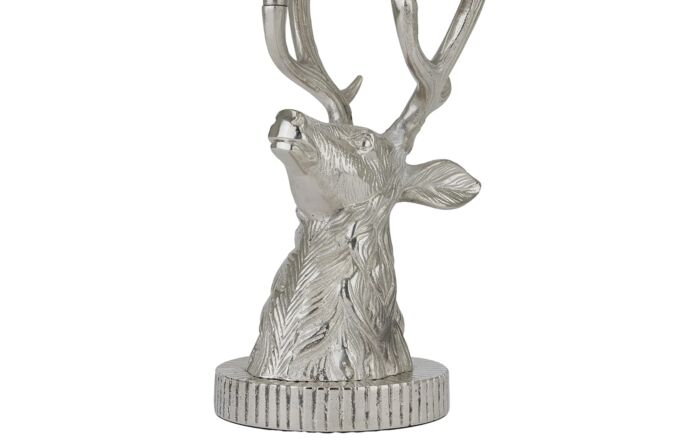 Hill Interiors Silver Stag Four Tealight Holder-22218