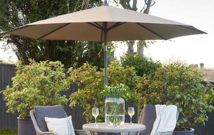 Pacific Lifestyle Riva Premium 3m Round Havana Parasol-18-186-HV