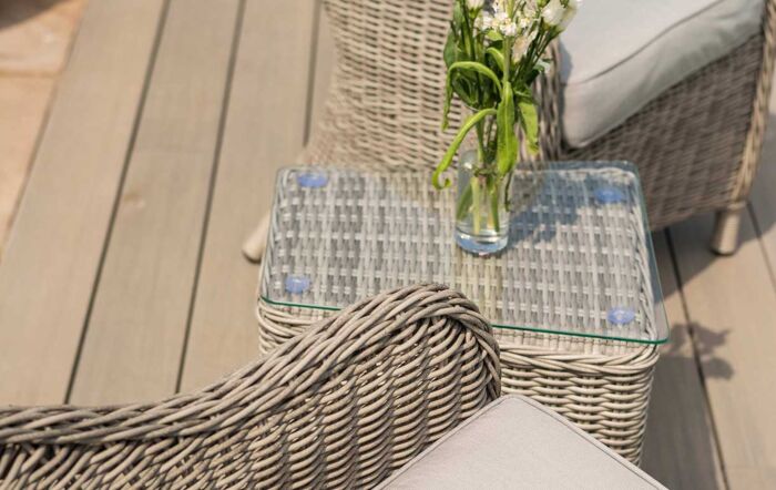 Maze Oxford Bistro Set - Grey-OXF-204014