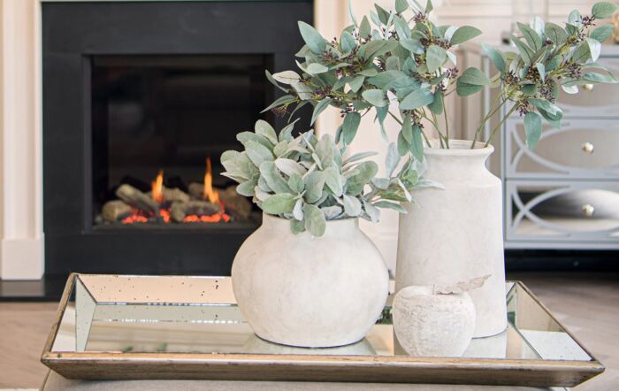 Hill Interiors Darcy Stone Planter-21362