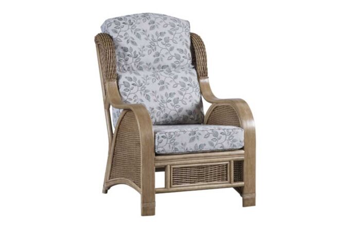 Cane Industries Bari Cane Rattan Conservatory Armchair-CaneBariArmchair