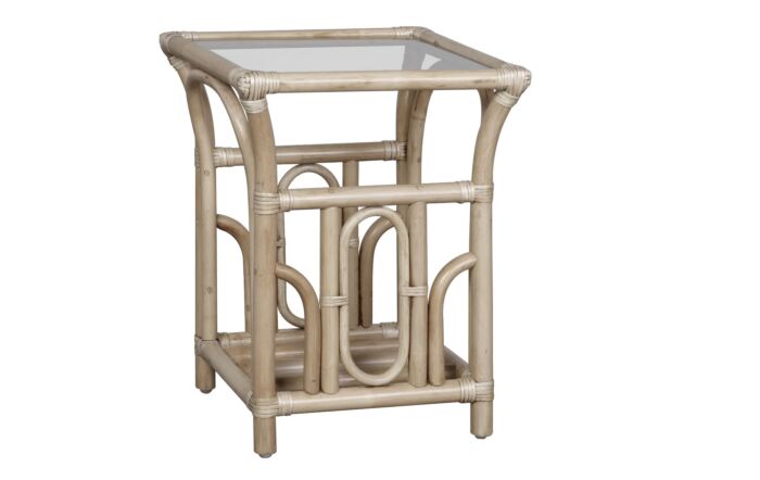 Cane Industries Padova Rattan Side Table-Padside