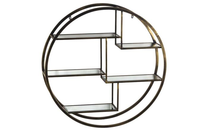 Hill Interiors Antique Brass Large Multi Shelf-20436