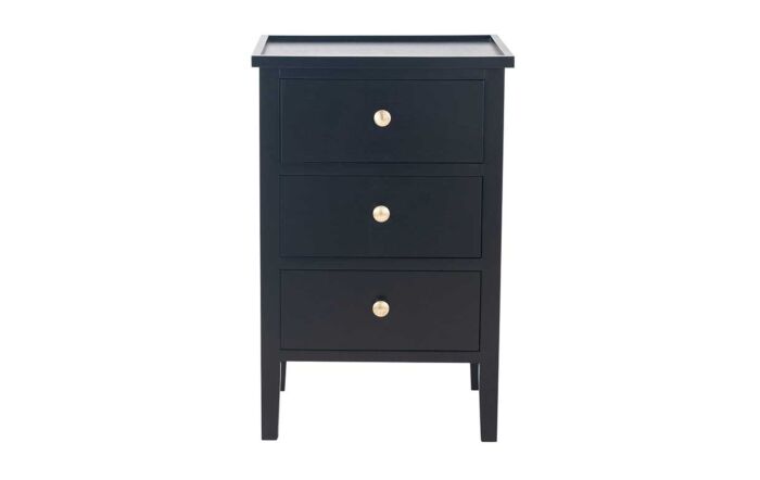 Pacific&#x20;Lifestyle&#x20;Chelmsford&#x20;Satin&#x20;Black&#x20;Pine&#x20;Wood&#x20;3&#x20;Drawer&#x20;Bedside&#x20;Unit-76-355-SB&#x20;1