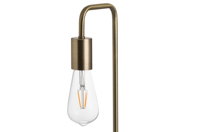 Hill Interiors Marble And Brass Industrial Desk Lamp-20164