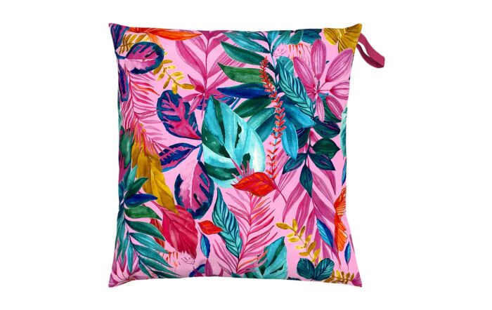 Furn. Psychedelic Jungle Large 70cm Outdoor Floor Cushion-Furn. Psychedelic Jungle Large 70cm Outdoor Floor Cushion