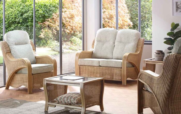 Desser Opera Cane 2 Seater Sofa-Opera2Sofa