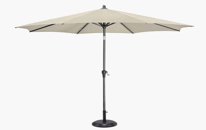 Pacific Lifestyle Riva 3m Round Champagne Parasol-118-119-CH