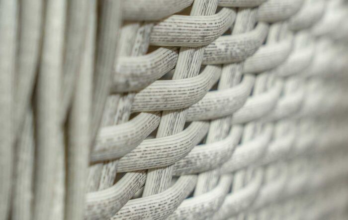 Bramblecrest Monterey 4 Seater Round Dining Set with Parasol - Grey-X21WMO120RD1