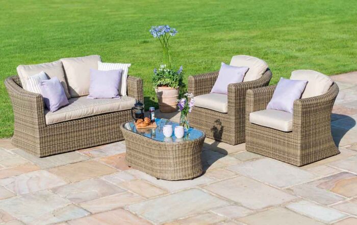 Maze Winchester Garden 2 Seat Sofa Set-WIN-202014